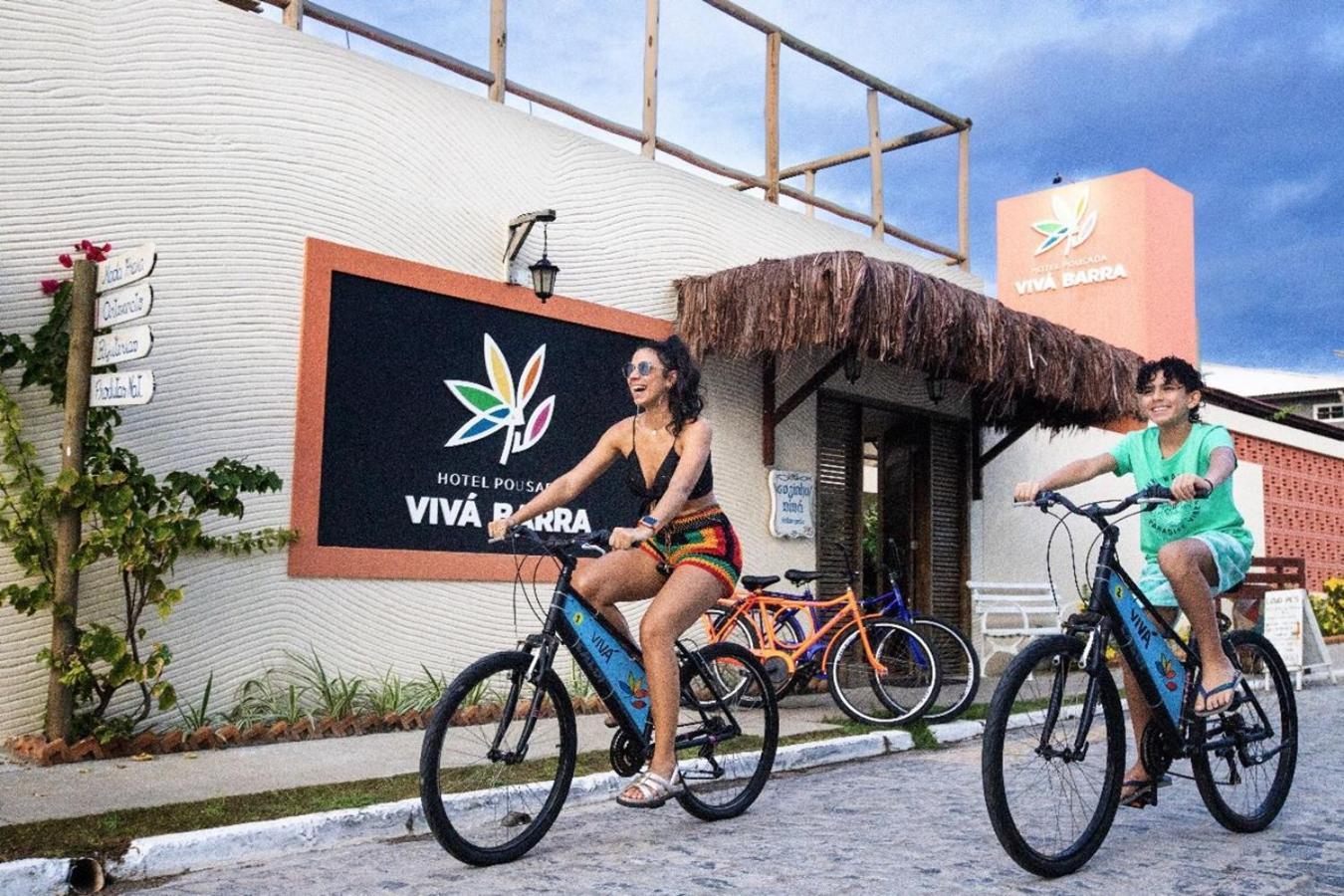 Viva Barra Hotel Pousada 바라 데 상미겔 외부 사진